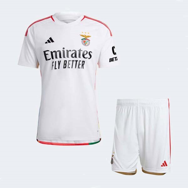 Camiseta Benfica Tercera equipo Niño 2023-24